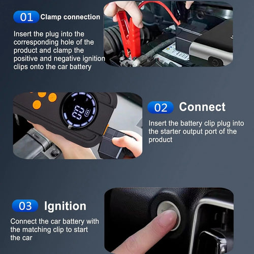 Car Jump Starter & Compressor