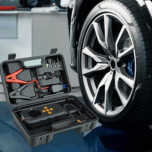 Car Jump Starter & Compressor